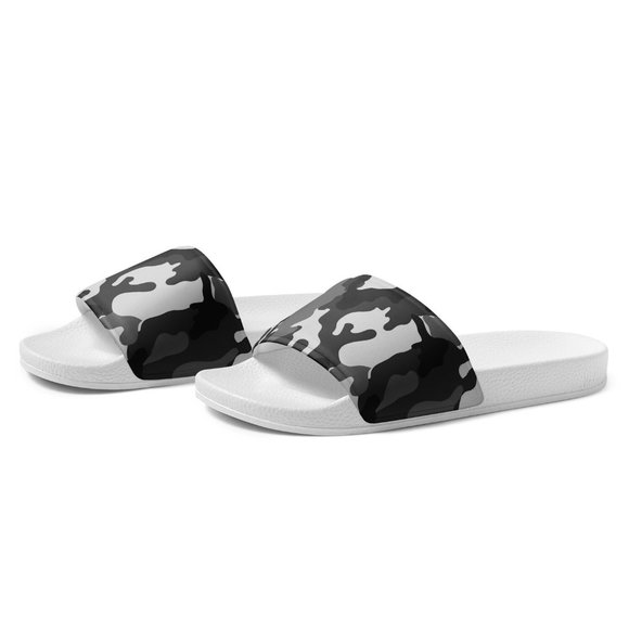 Noir Camouflage Slide Sandals (Customizable) - Picture 5 of 8